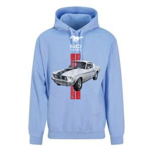 Mustang 50 Years Official Ford Unisex Surf Hoodie