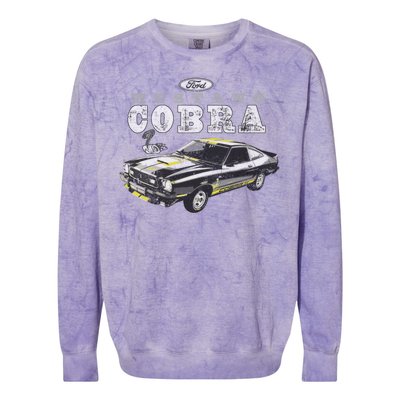 Mustang Cobra Ford Colorblast Crewneck Sweatshirt