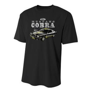 Mustang Cobra Ford Youth Performance Sprint T-Shirt