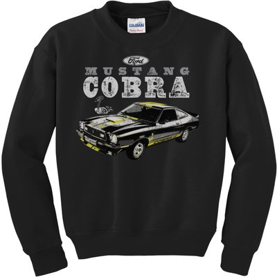 Mustang Cobra Ford Kids Sweatshirt