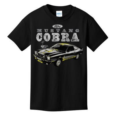 Mustang Cobra Ford Kids T-Shirt