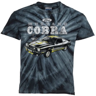 Mustang Cobra Ford Kids Tie-Dye T-Shirt