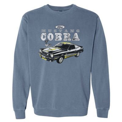 Mustang Cobra Ford Garment-Dyed Sweatshirt