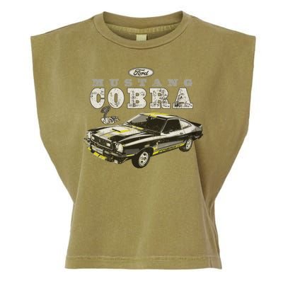 Mustang Cobra Ford Garment-Dyed Women's Muscle Tee