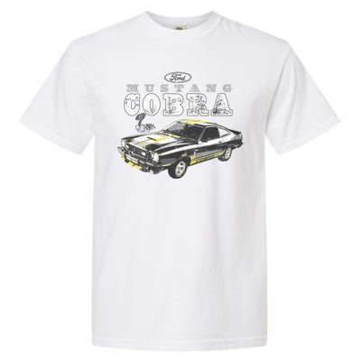 Mustang Cobra Ford Garment-Dyed Heavyweight T-Shirt