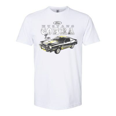 Mustang Cobra Ford Softstyle CVC T-Shirt