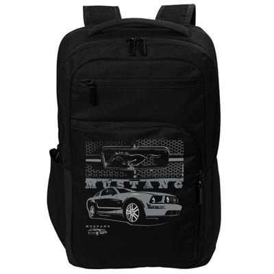 Mustang With Grill Ford Impact Tech Backpack