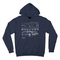 Mustang With Grill Ford Hoodie