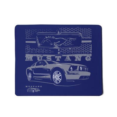 Mustang With Grill Ford Mousepad