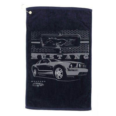 Mustang With Grill Ford Platinum Collection Golf Towel