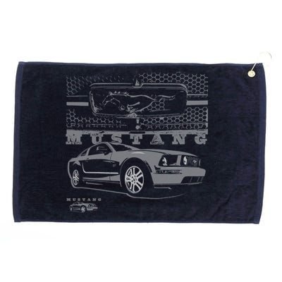 Mustang With Grill Ford Grommeted Golf Towel