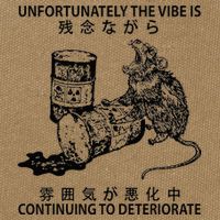 Mouse Unfortunately The Vibe Is Continuing To Deteriorate Cotton Canvas Backpack