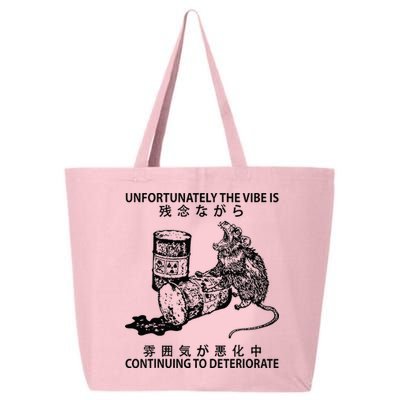 Mouse Unfortunately The Vibe Is Continuing To Deteriorate 25L Jumbo Tote