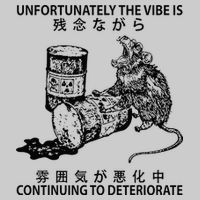 Mouse Unfortunately The Vibe Is Continuing To Deteriorate Tie-Dye T-Shirt