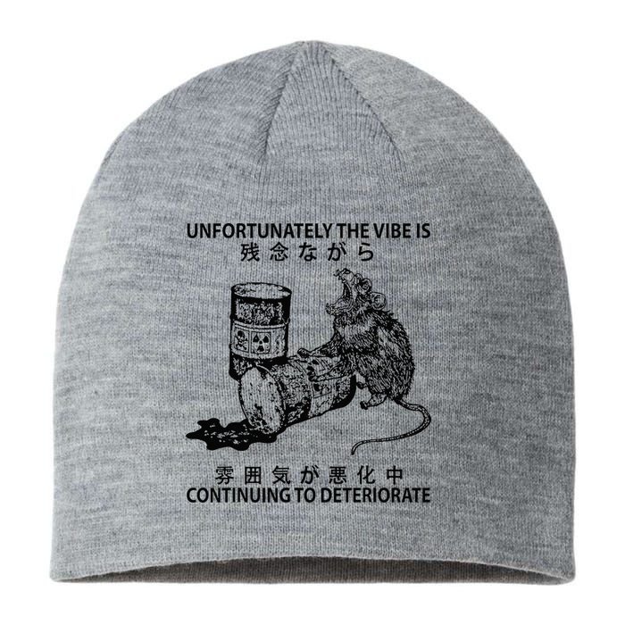 Mouse Unfortunately The Vibe Is Continuing To Deteriorate Sustainable Beanie
