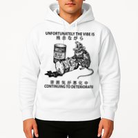 Mouse Unfortunately The Vibe Is Continuing To Deteriorate Hoodie