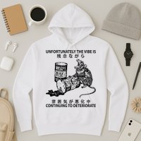 Mouse Unfortunately The Vibe Is Continuing To Deteriorate Hoodie