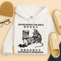 Mouse Unfortunately The Vibe Is Continuing To Deteriorate Hoodie