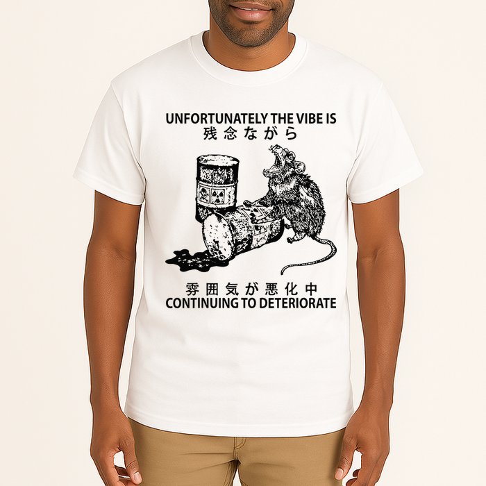 Mouse Unfortunately The Vibe Is Continuing To Deteriorate Tall T-Shirt