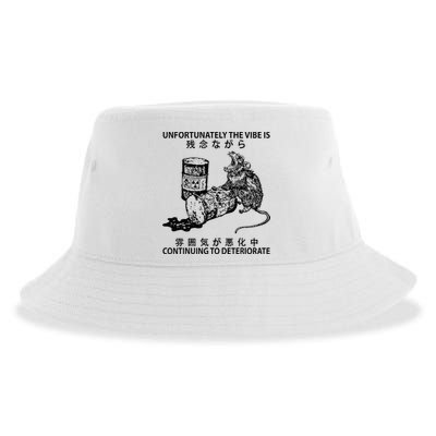 Mouse Unfortunately The Vibe Is Continuing To Deteriorate Sustainable Bucket Hat