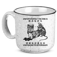 Mouse Unfortunately The Vibe Is Continuing To Deteriorate 15oz Campfire Ceramic Mug
