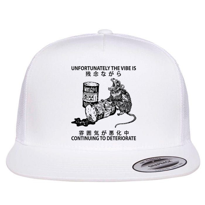Mouse Unfortunately The Vibe Is Continuing To Deteriorate Flatbill Hat