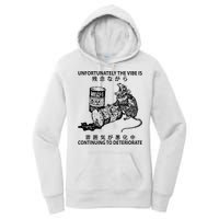 Mouse Unfortunately The Vibe Is Continuing To Deteriorate Women's Pullover Hoodie