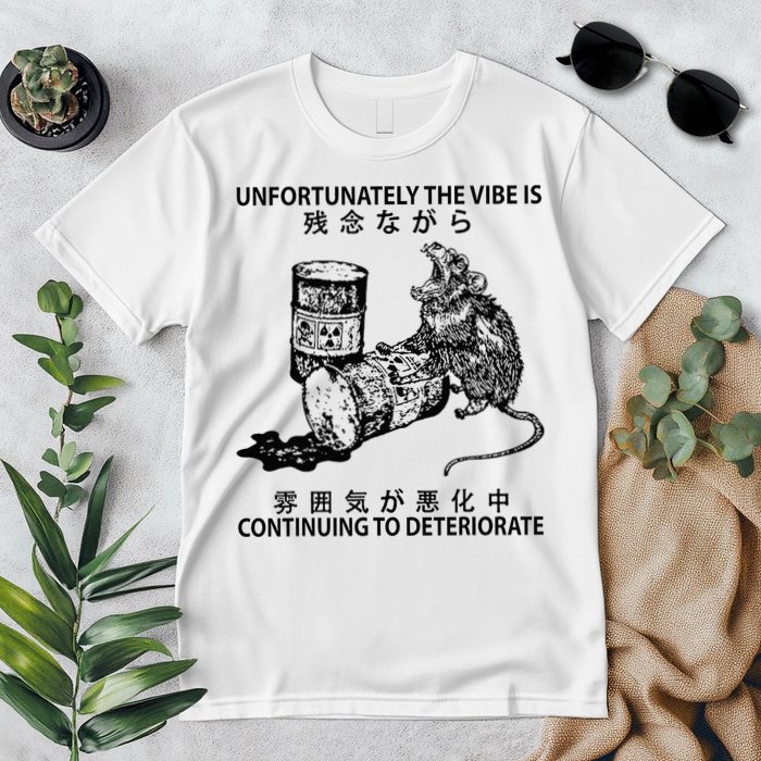 Mouse Unfortunately The Vibe Is Continuing To Deteriorate Premium T-Shirt