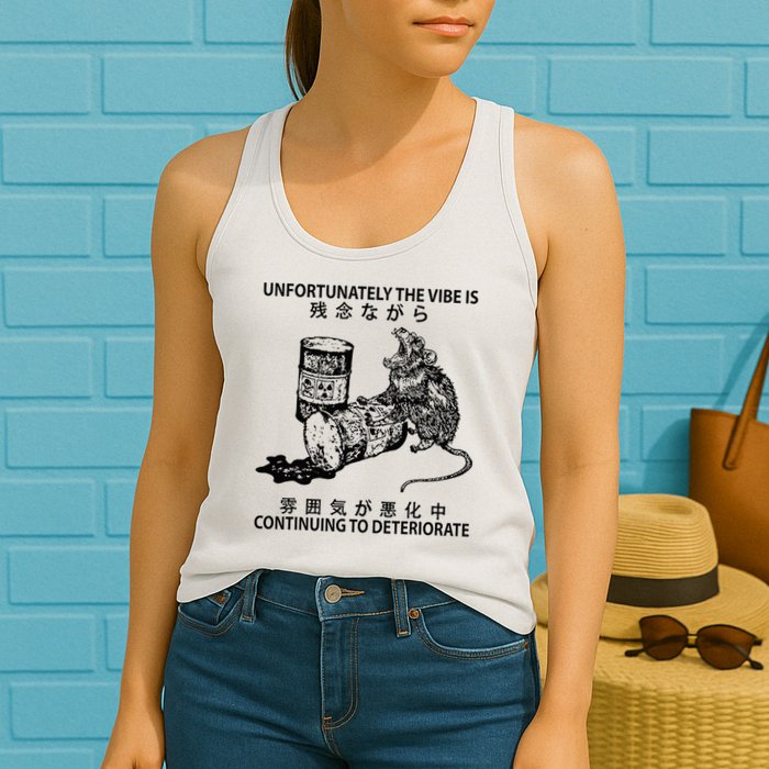 Mouse Unfortunately The Vibe Is Continuing To Deteriorate Womens Tank Top