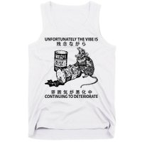 Mouse Unfortunately The Vibe Is Continuing To Deteriorate Tank Top
