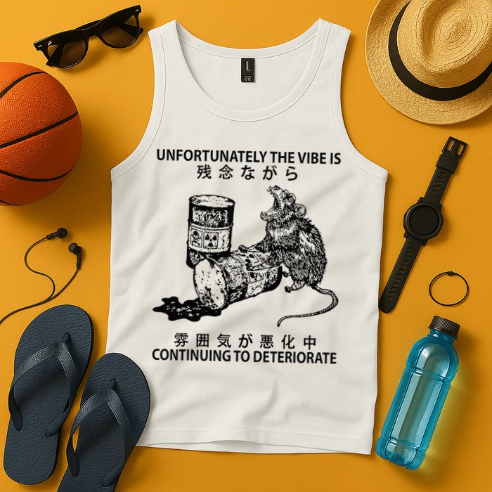Mouse Unfortunately The Vibe Is Continuing To Deteriorate Tank Top