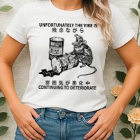 Mouse Unfortunately The Vibe Is Continuing To Deteriorate Womens T-Shirt