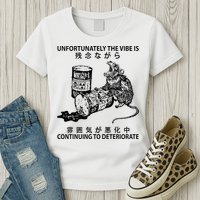 Mouse Unfortunately The Vibe Is Continuing To Deteriorate Womens T-Shirt