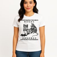 Mouse Unfortunately The Vibe Is Continuing To Deteriorate Womens T-Shirt