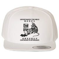Mouse Unfortunately The Vibe Is Continuing To Deteriorate Wool Snapback Cap