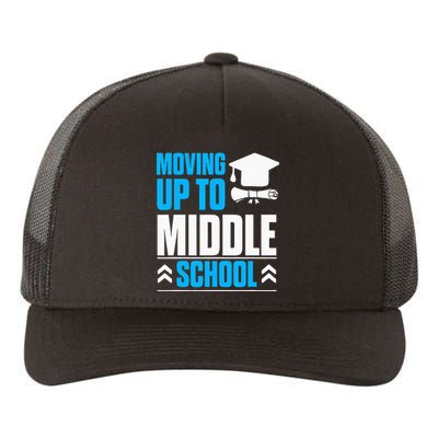 Moving Up To Middle School Elementary School Graduation Yupoong Adult 5-Panel Trucker Hat