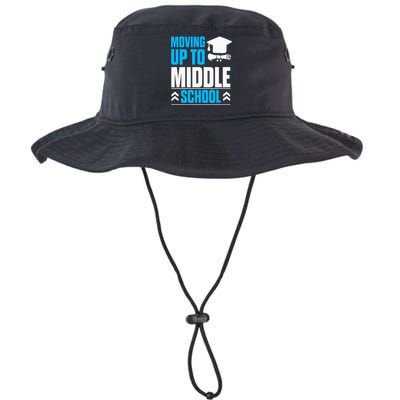 Moving Up To Middle School Elementary School Graduation Legacy Cool Fit Booney Bucket Hat