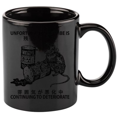 Mouse Unfortunately The Vibe Is Continuing To Deteriorate 11oz C Handle Ceramic Mug