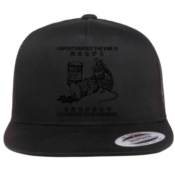 Mouse Unfortunately The Vibe Is Continuing To Deteriorate Flatbill Hat