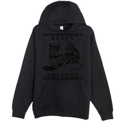 Mouse Unfortunately The Vibe Is Continuing To Deteriorate Premium Pullover Hoodie