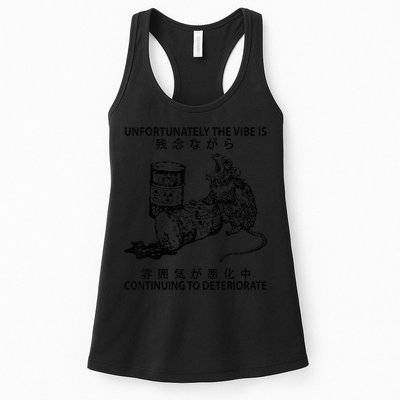 Mouse Unfortunately The Vibe Is Continuing To Deteriorate Womens Tank Top