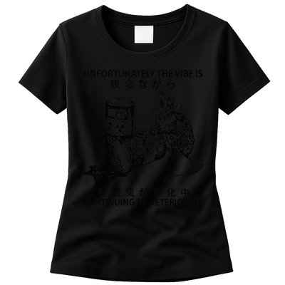 Mouse Unfortunately The Vibe Is Continuing To Deteriorate Womens T-Shirt