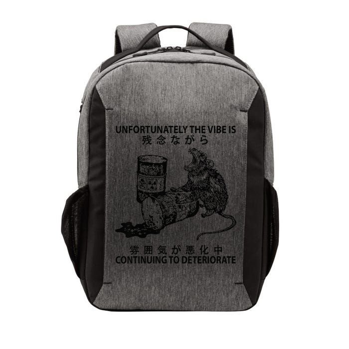 Mouse Unfortunately The Vibe Is Continuing To Deteriorate Vector Backpack