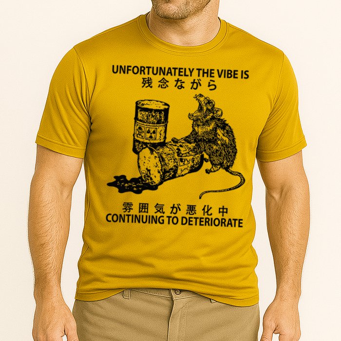 Mouse Unfortunately The Vibe Is Continuing To Deteriorate Performance Shirt
