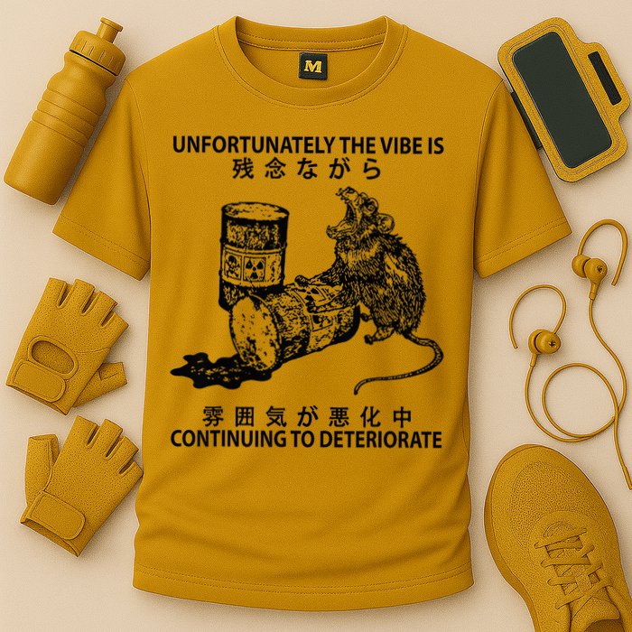 Mouse Unfortunately The Vibe Is Continuing To Deteriorate Performance Shirt
