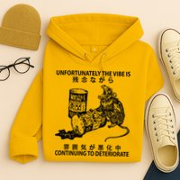 Mouse Unfortunately The Vibe Is Continuing To Deteriorate Hoodie