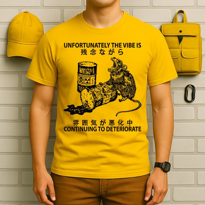 Mouse Unfortunately The Vibe Is Continuing To Deteriorate T-Shirt