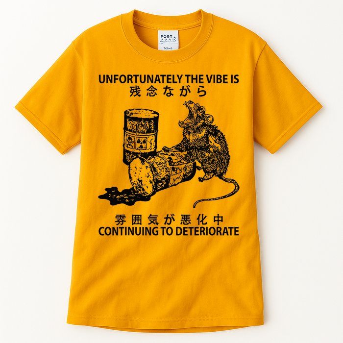 Mouse Unfortunately The Vibe Is Continuing To Deteriorate Tall T-Shirt