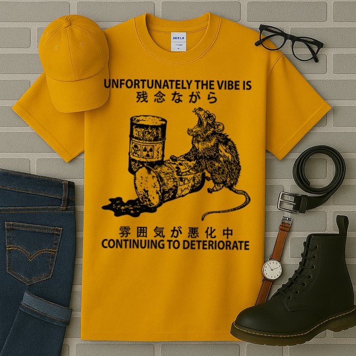 Mouse Unfortunately The Vibe Is Continuing To Deteriorate Tall T-Shirt