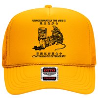 Mouse Unfortunately The Vibe Is Continuing To Deteriorate Trucker Hat